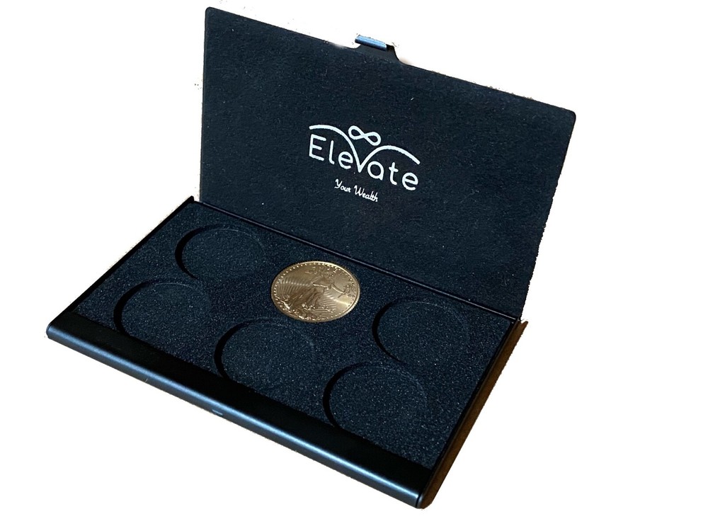 1/4 OZ Gold Coin Precious Metal Case EMPTY