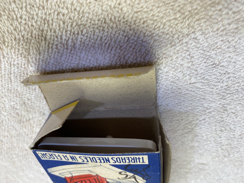 VINTAGE NEEDLE THREADER FITZ AUTOMATIC ORIGINAL BOX WITH INSTRUCTIONS