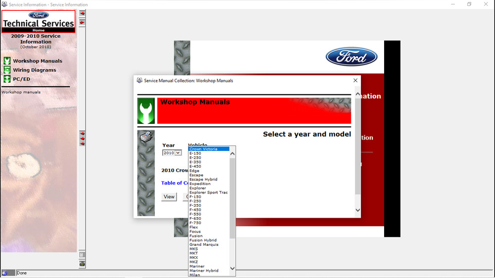 2009 2010 Ford Flex Service Repair Manual CD