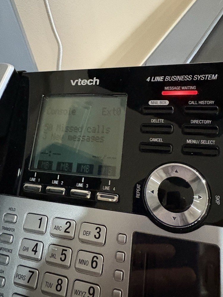 VTech Small Business System CM18445 4-Line