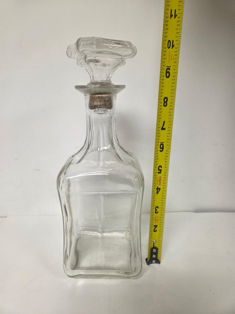 Empty Fitzgerald Whiskey Decanter Minuteman Soldier