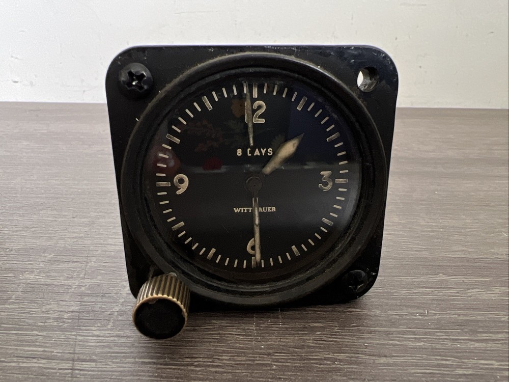 Wittnauer 8 Day Wind Up Clock