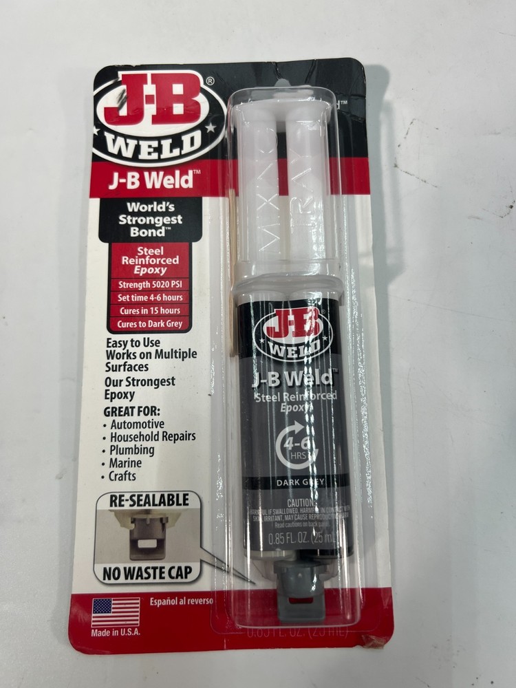 JB WELD 50165 Original Cold Weld 2-Part Epoxy Syringe