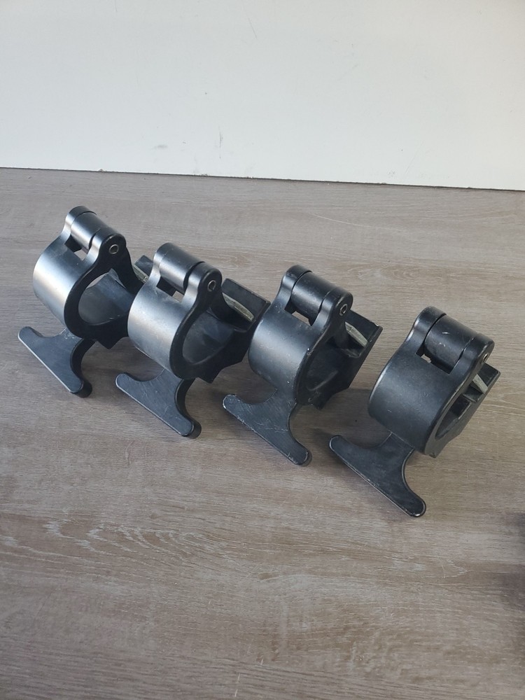 4 PACK - Light Source Mega-Claw Clamp Silver 500KG / 1100 LBS