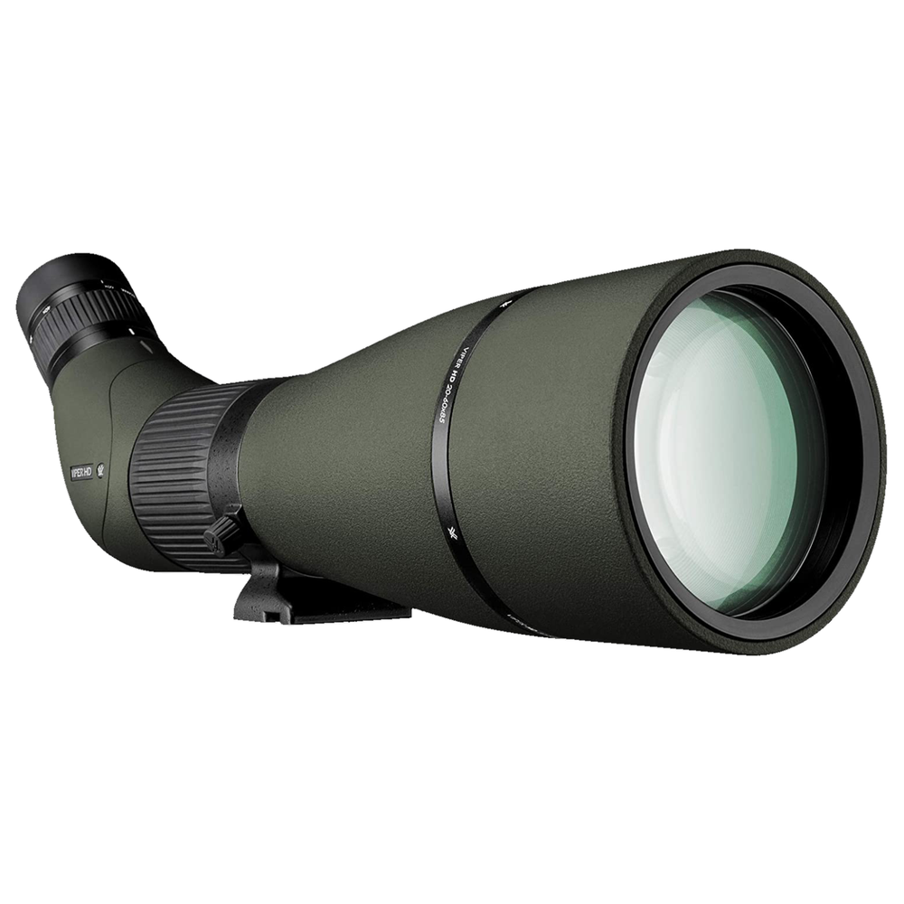 Vortex Optics Viper HD 20-60x85 Angled Spotting Scope with CD Hat and Pen Bundle