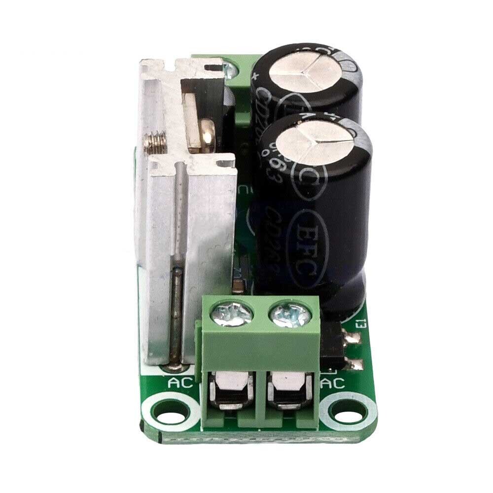 10PCS Single Regulated Power Supply Module AC to DC 12V Rectifier Filter Board