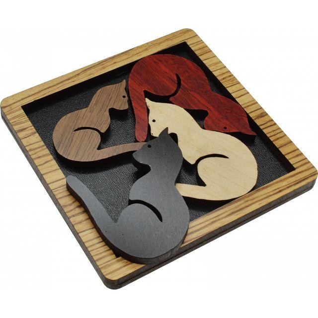 Four Katz (Cats) - Packing Problem Puzzle By Constantin