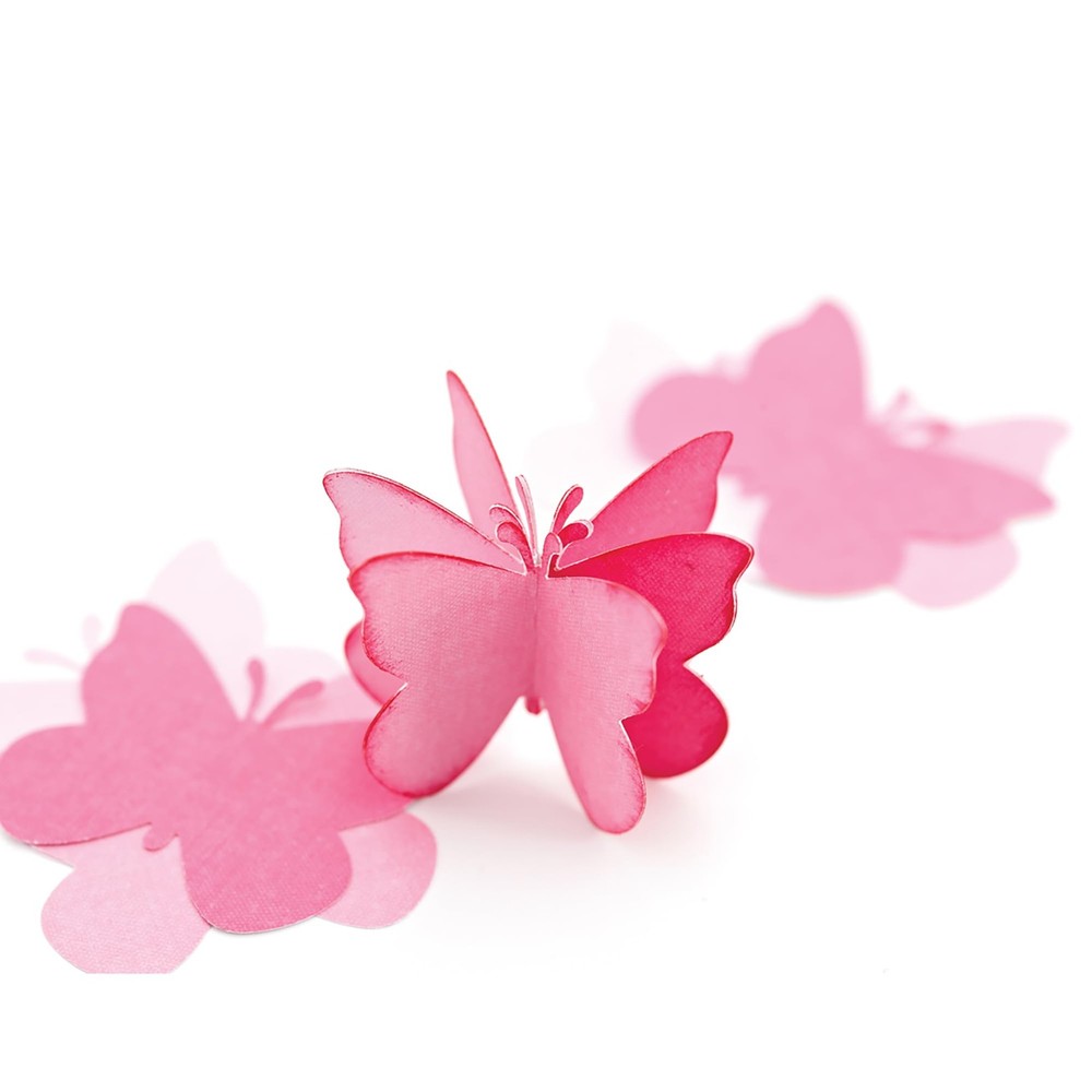 Butterfly Punch, Large, New Package, Grey