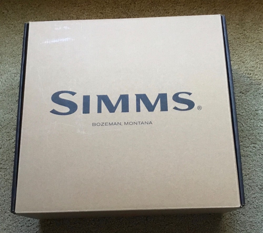 Simms Men'S Flat Sneakers Boulder Size 14 with Box