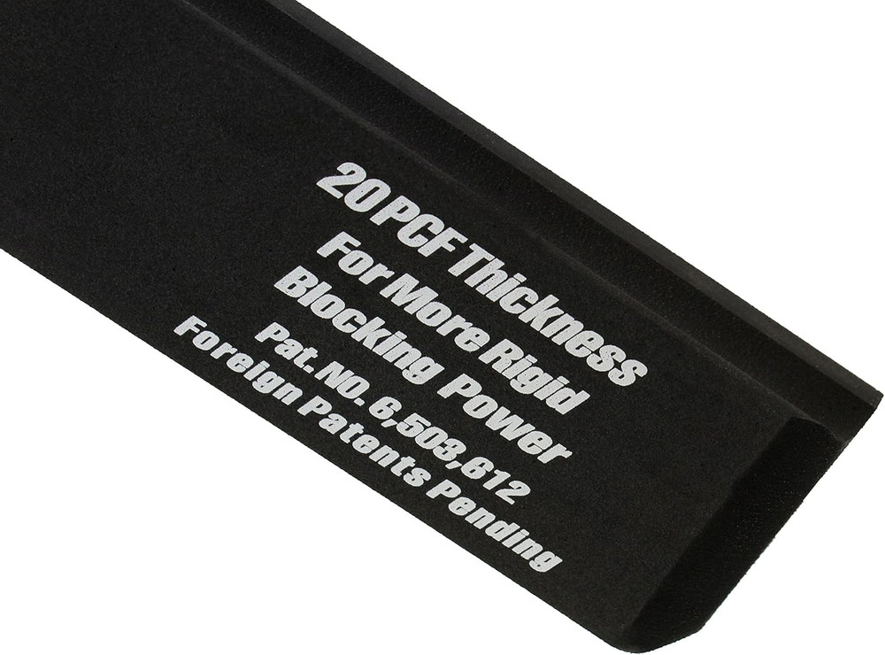AF4410 Black Marine Sanding Block - Durable, Versatile Tool for Smooth Finishes