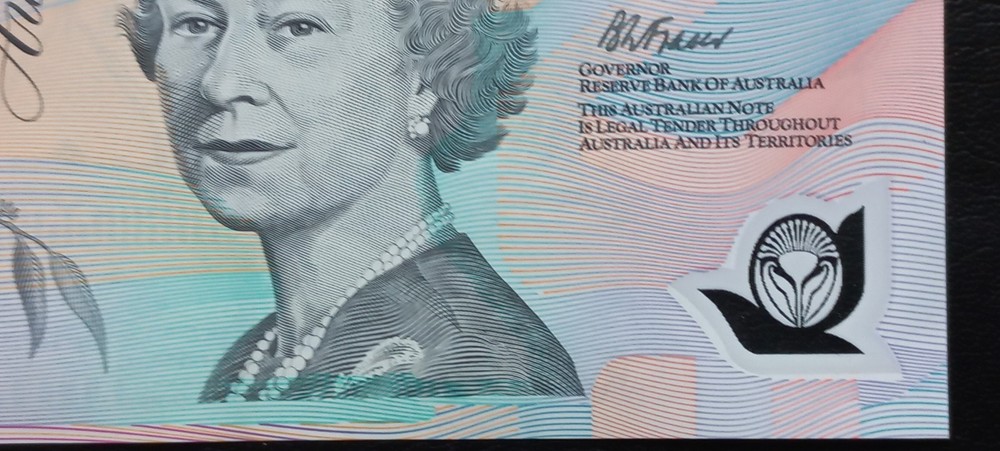 Australia 5 dollars, 1992, Prefix-AA, Fraser/Cole, Polymer, (P-50a)