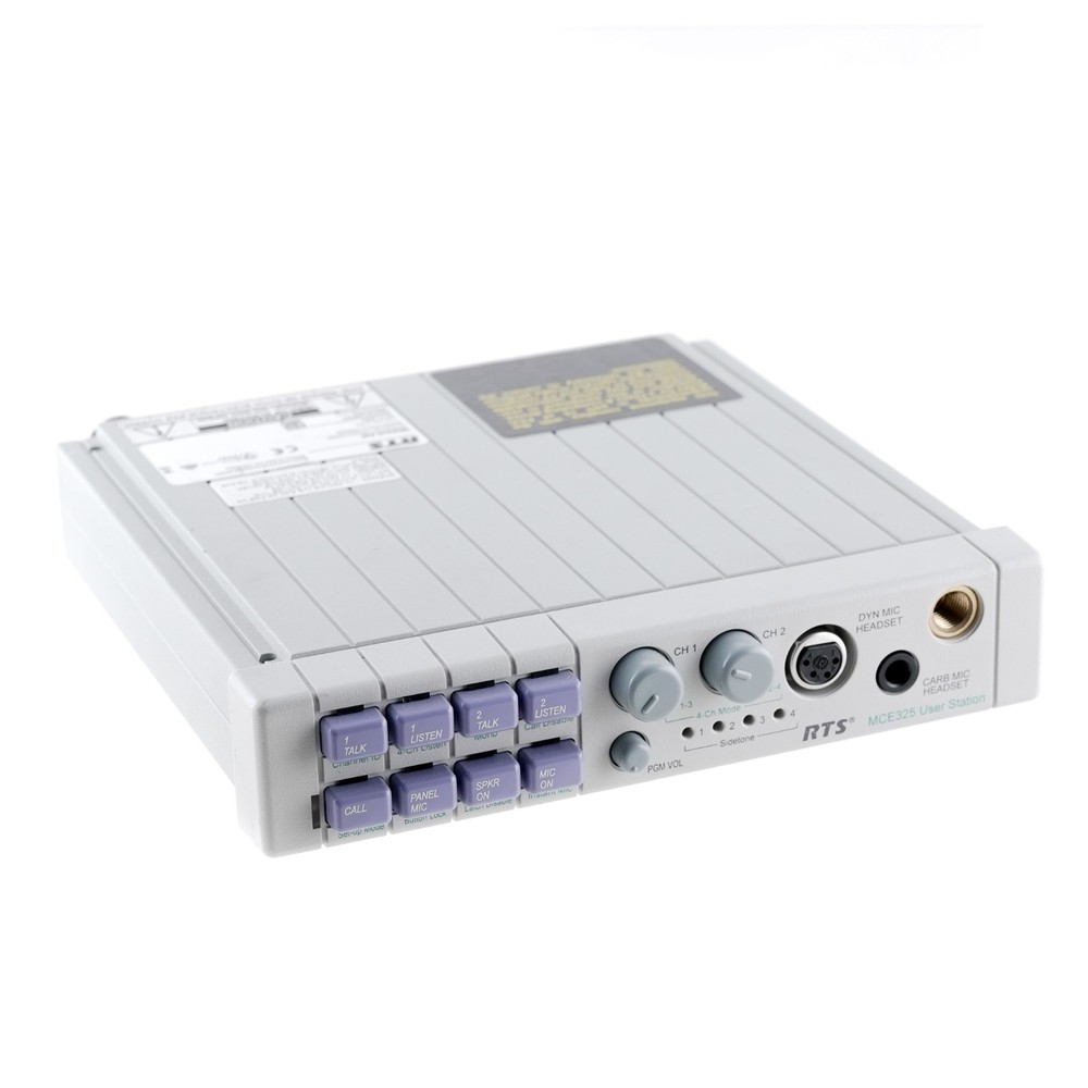 RTS Telex MCE-325 Programmable 2 to 4-Channel Intercom User Station A4F