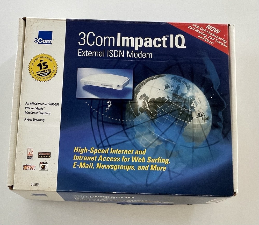 3Com Impact IQ External ISDN Modem