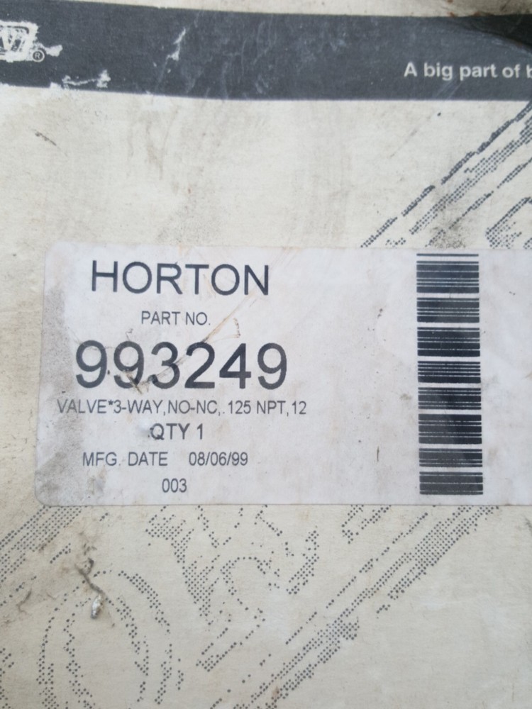 INTERNATIONAL VALVE HORTON 993249