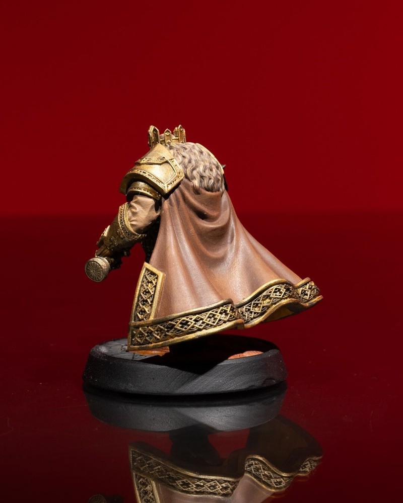DnD Dwarf King Mini 32mm Scale (unpainted)
