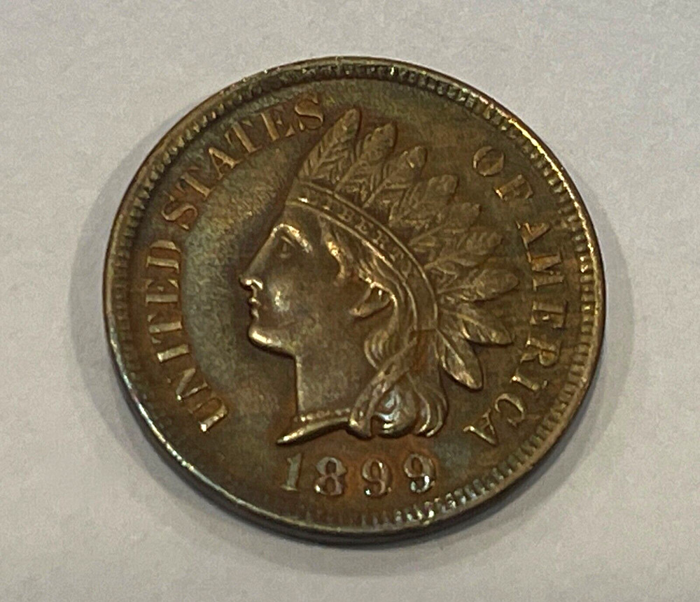 1899 Indian Head Cent Uncirculated #195