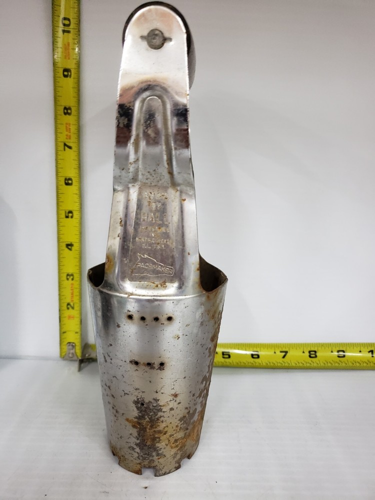 Vintage hall Heavy Metal Bulb Planter Tool