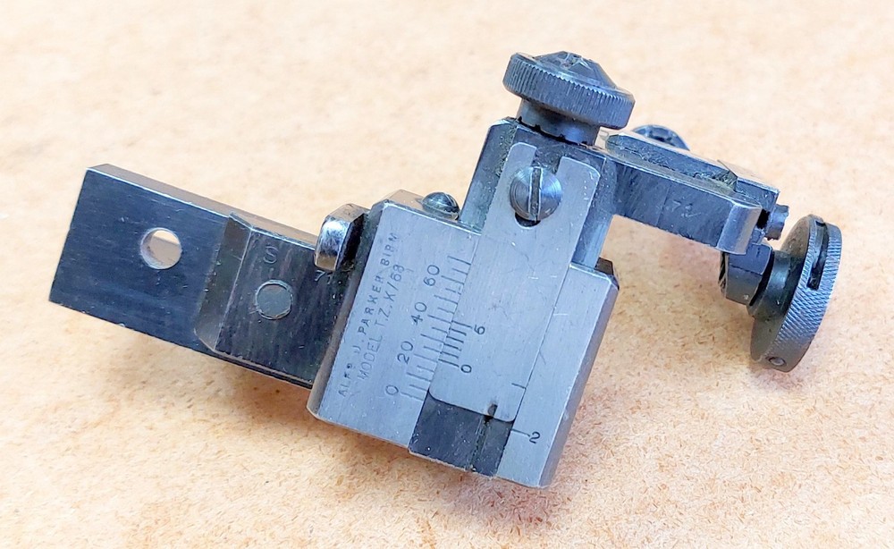 Parker Twin Zero K/68 target sight for Mauser actions