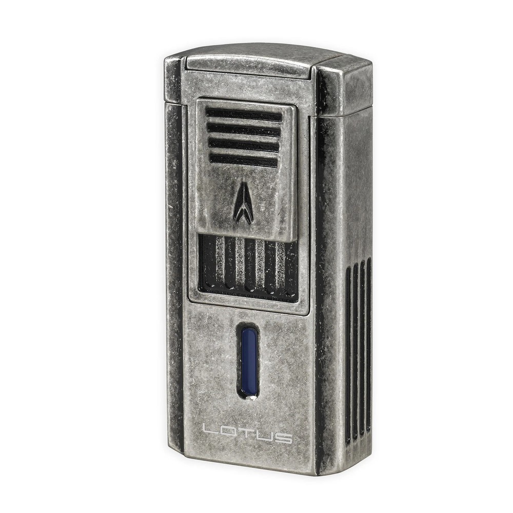 LOTUS Duke V-Cutter Lighter - Pewter