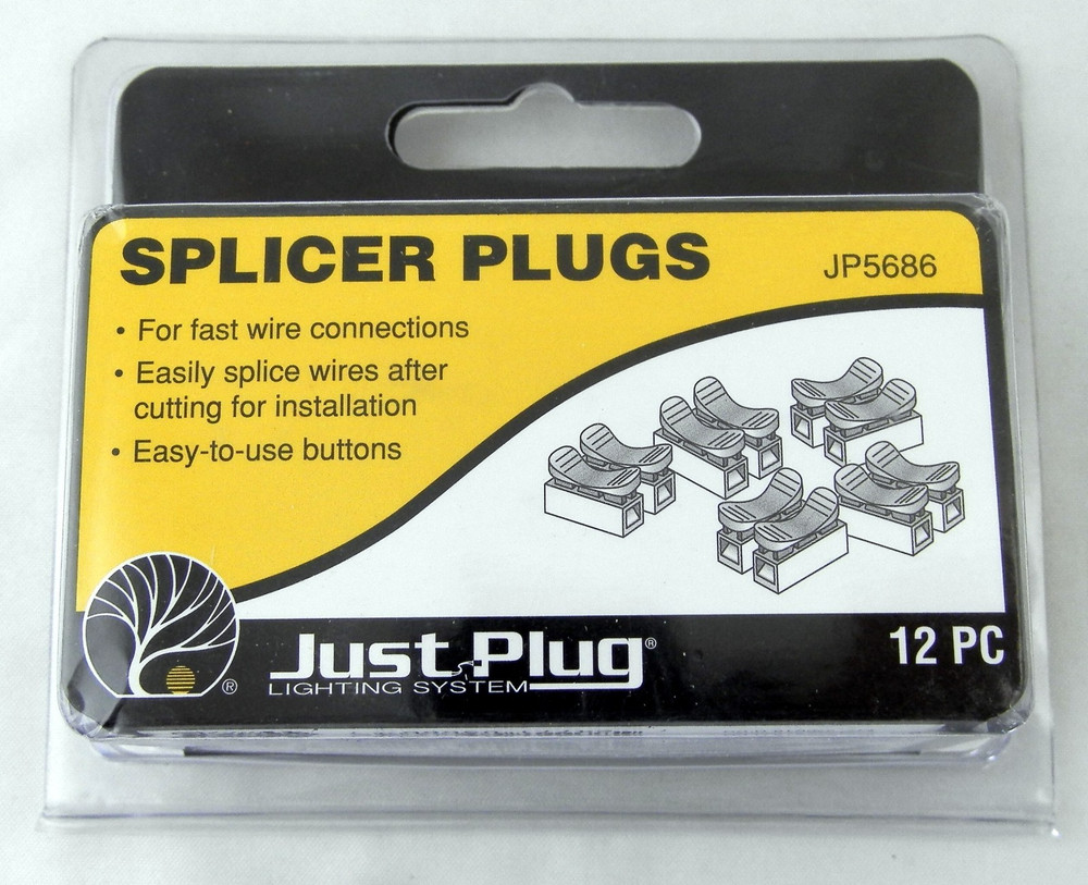 Splicer Plugs Just Plug Lighting System - Woodland Scenics #JP5686