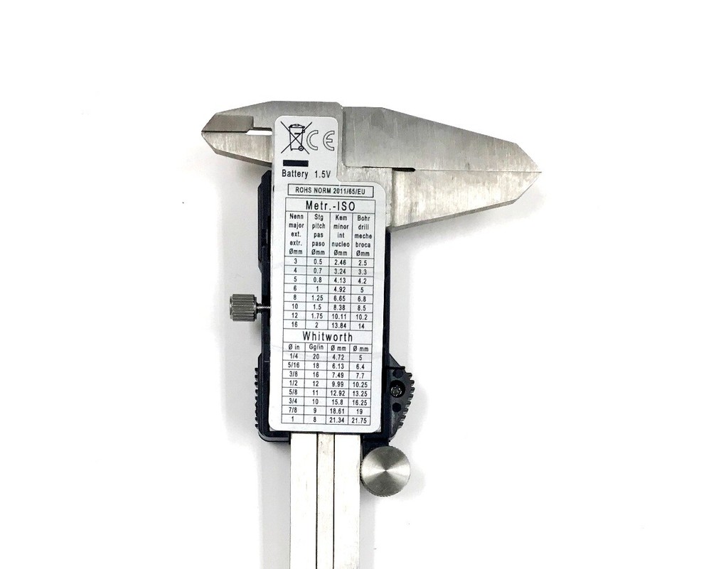 6" / 150MM 4-KEY DIGITAL ELECTRONIC CALIPER (4100-3006)
