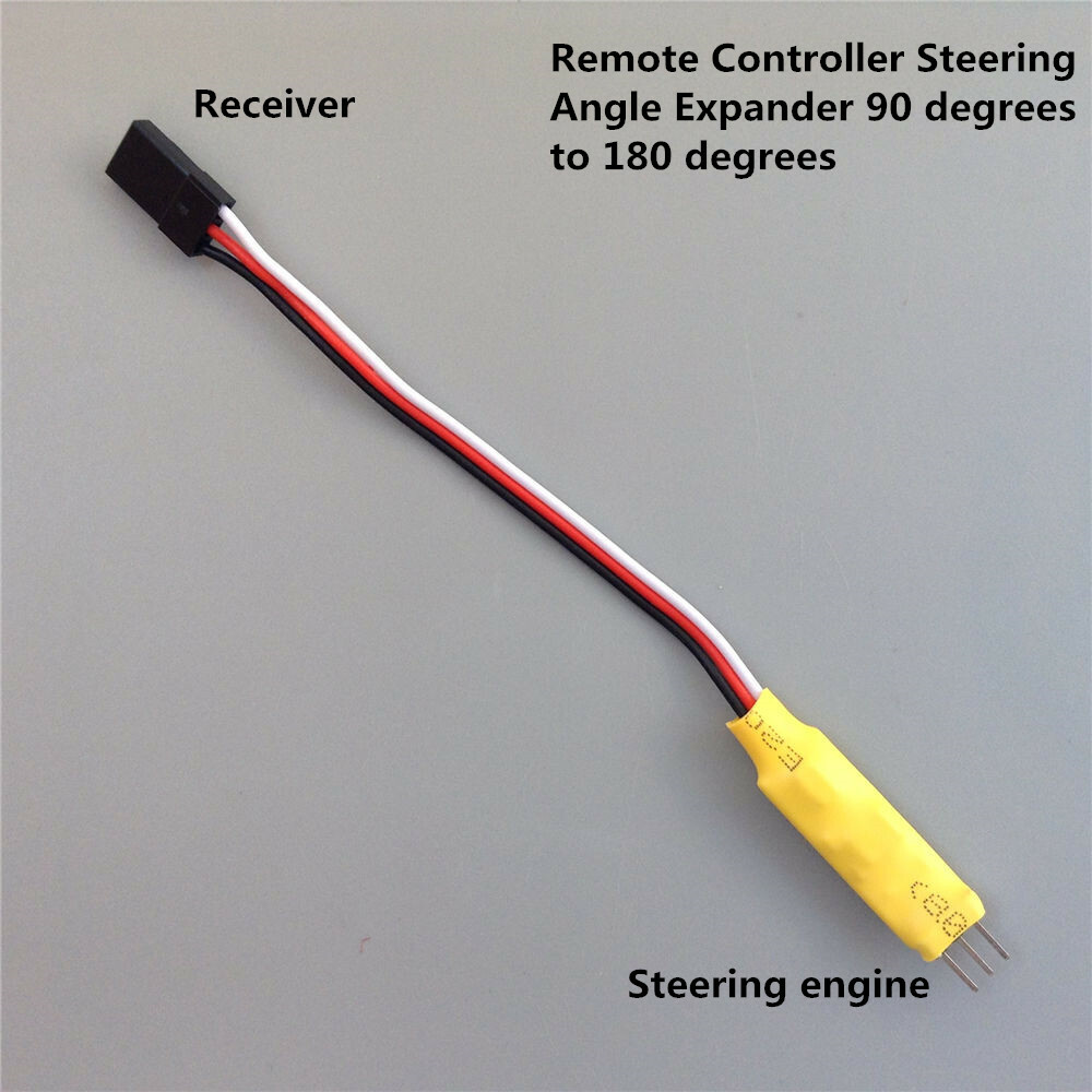 Remote Controller Steering Angle Expander 90 degrees to 180 degrees