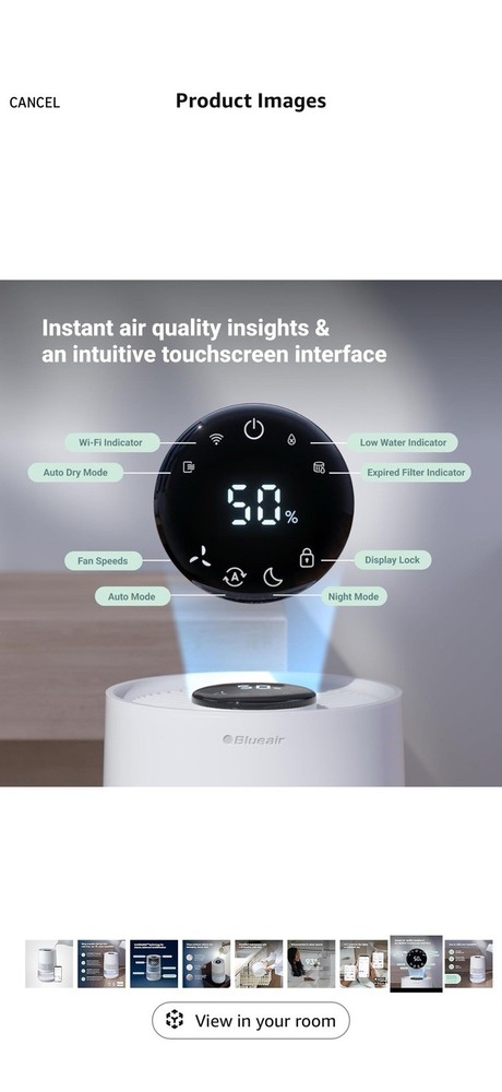 BLUEAIR Premium Smart Humidifier