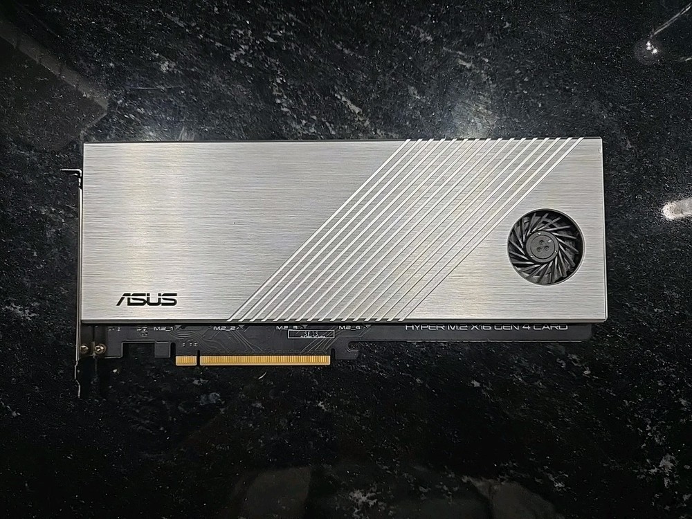 ASUS Hyper M.2 x16 Gen 4 Interface Cards/Adapter Internal