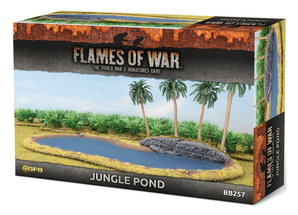 Battlefront BB257 Features: Jungle Pond Gaming Terrain