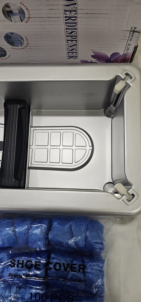 Automatic Shoe Cover dispenser (Silver)