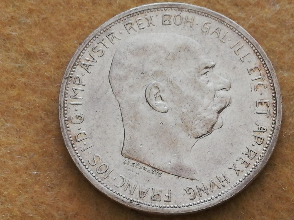Austria. Francesco Giuseppe I 5 Korone 1909.