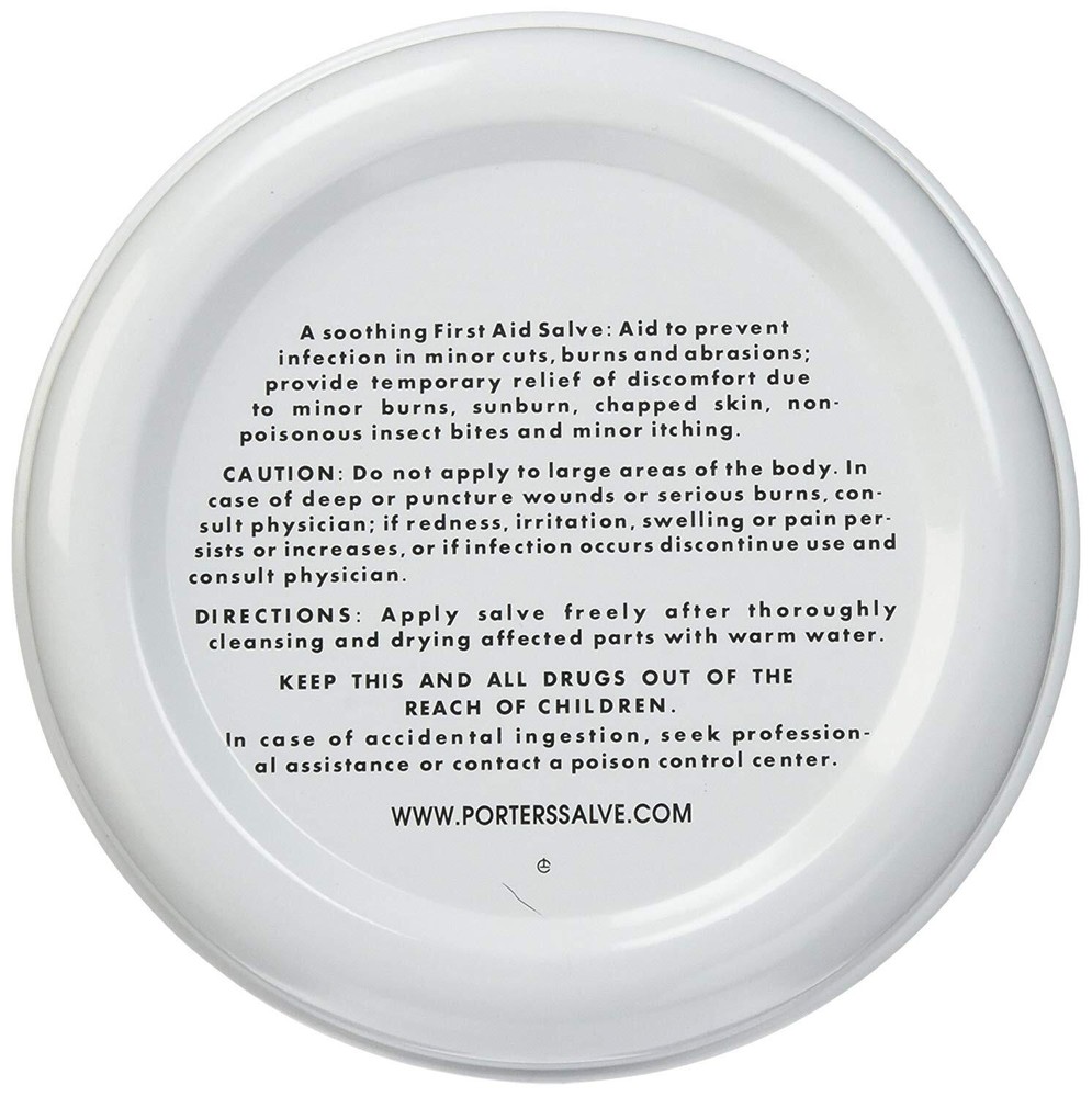 4 Pack Orginal Formula Porters Liniment Salve 2 Oz Cuts Burns