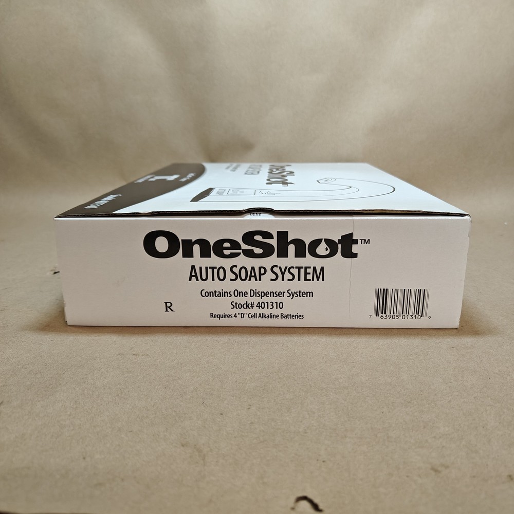 ONE SHOT Auto Soap Sensor System Dispenser BATHROOM Touch Free Automatic