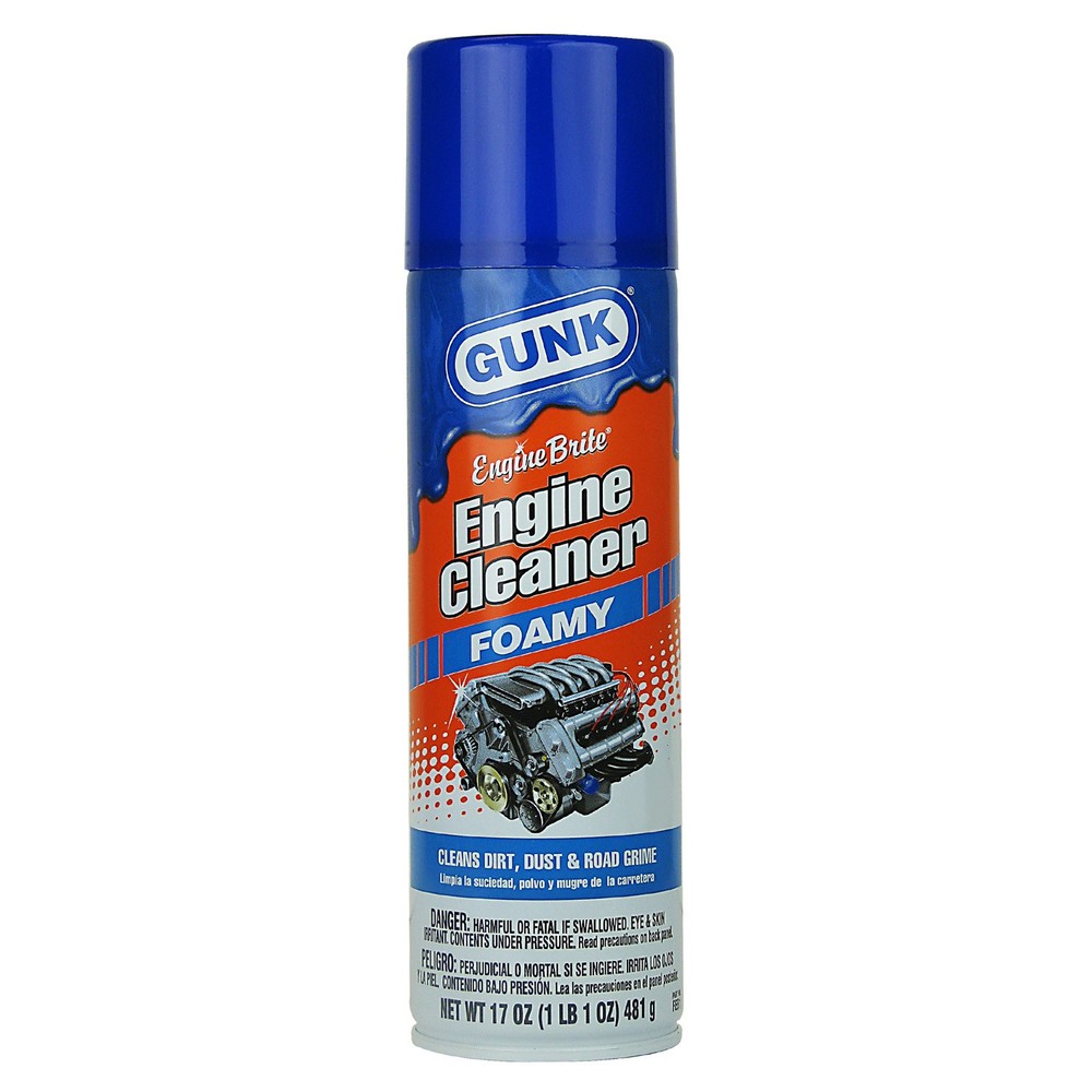Gunk     Gunk Feb1 Foamy Engine Brite Engine Cleaner   17Oz