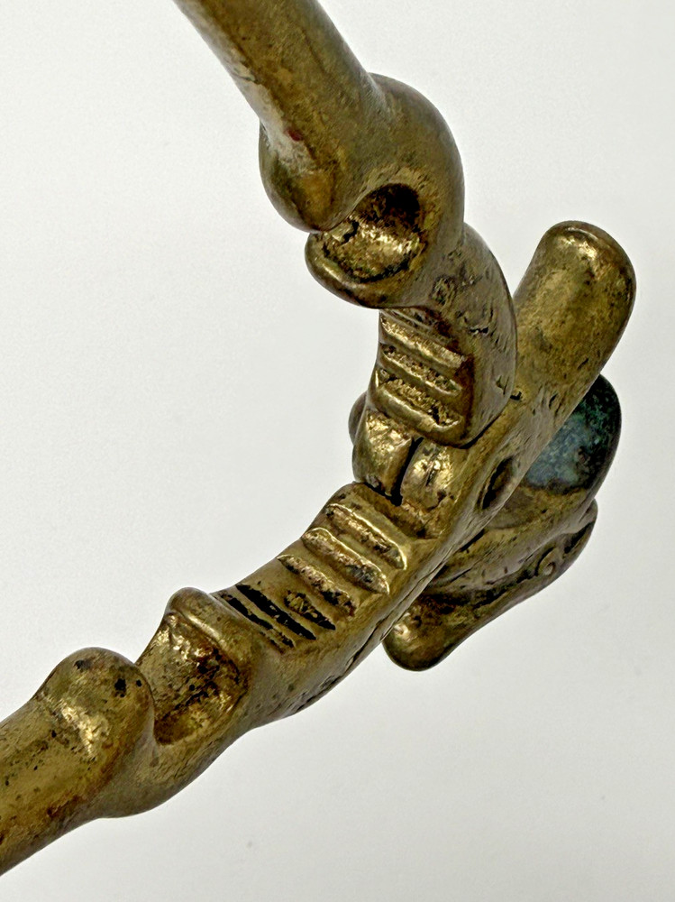 Vintage Heavy Solid Brass Eagle Head Nutcracker, Functional, Griffon, Gryphon