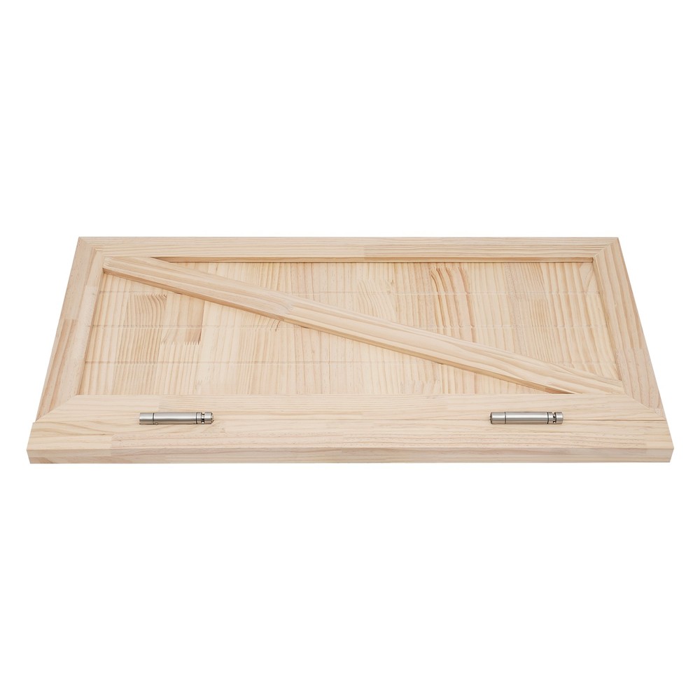 Partition Doors Solid Wood Entrance Partial Door Double-Doors Leaf for Home Yard