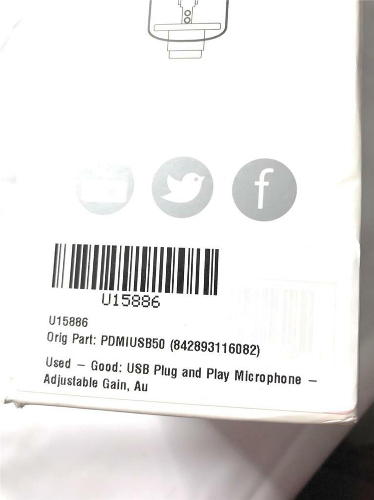 Pyle USB Plug & Play Computer Microphone, For Podcast Gaming & Streaming, Black