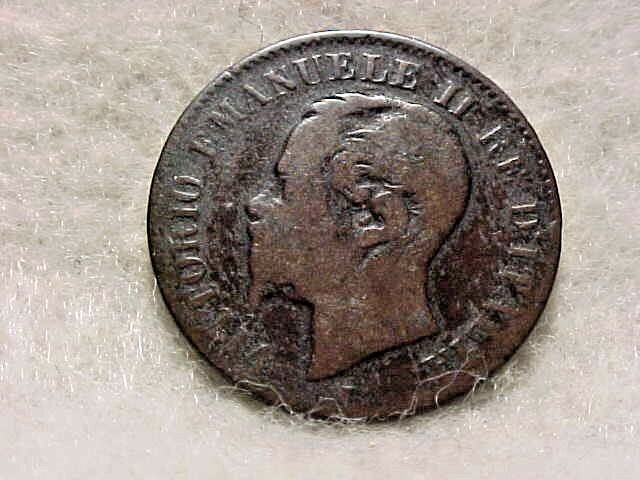 1867 Italy Two Centesimi