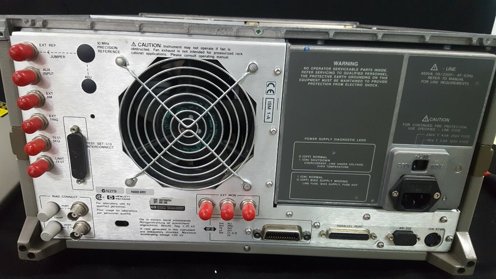 HP/Agilent 8702D : OPT 006 , Lightwave communication Analyzer (AS-IS)