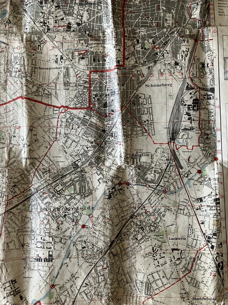 Allied Central Interpretation Unit War Map Germany Sheet 3 (SW) 1945