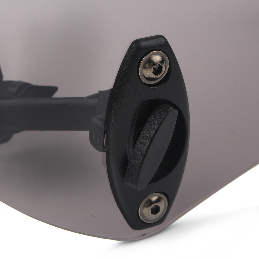 Universal Adjustable Windshield Clip On Extension Spoiler Wind Deflector Motor
