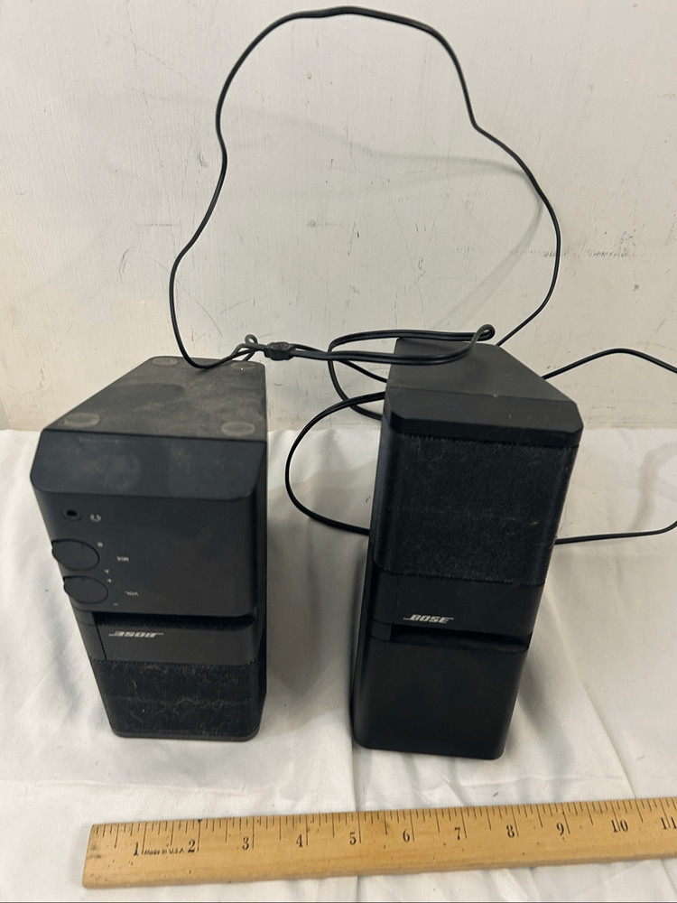 Bose Media Mate Computer Speakers Vintage