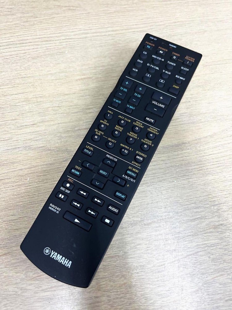 YAMAHA AV amplifier remote control RAV242 V829520
