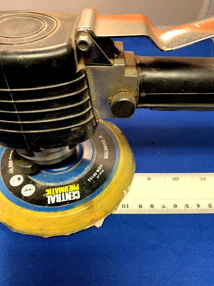 CENTRAL PNEUMATIC 68152 AIR SANDER 6" Works