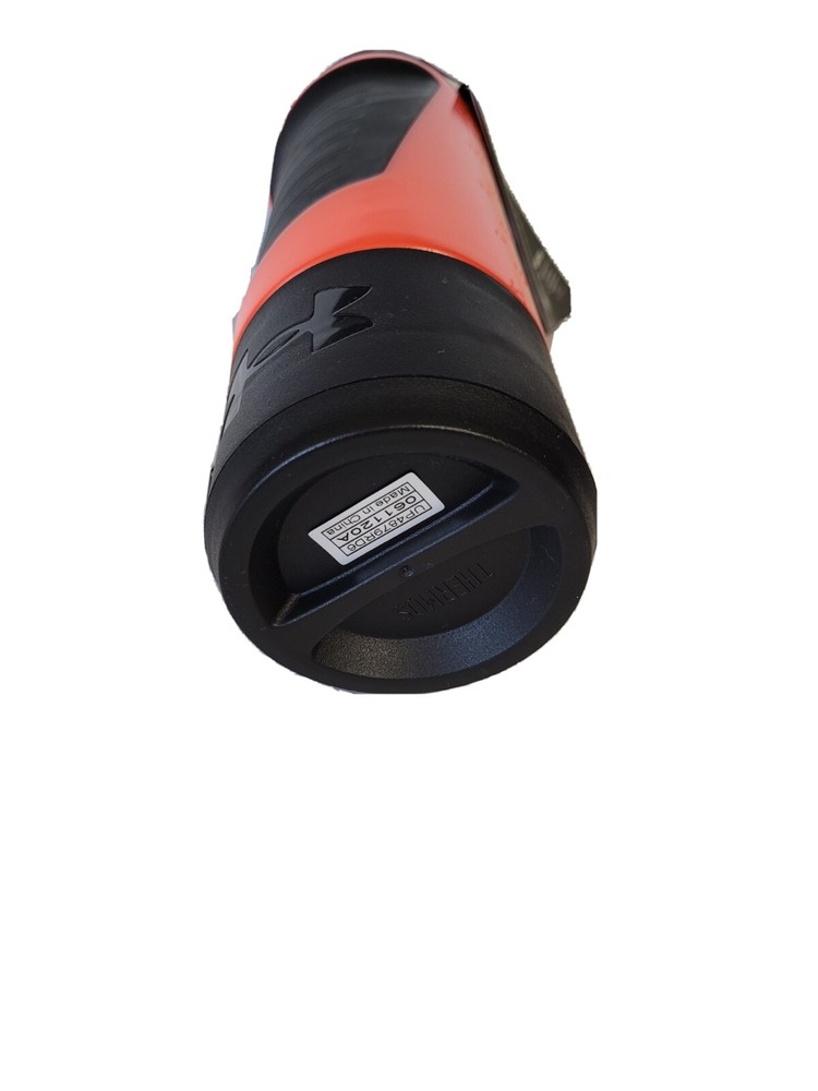 Under Armour Handle-it 24 oz Squeeze Hydration Water Bottle, Beta Red/Black