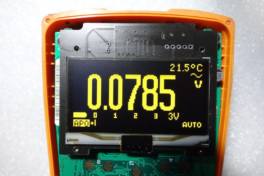 Drop-In Replacement Agilent U1273A U1273AX OLED Display Module