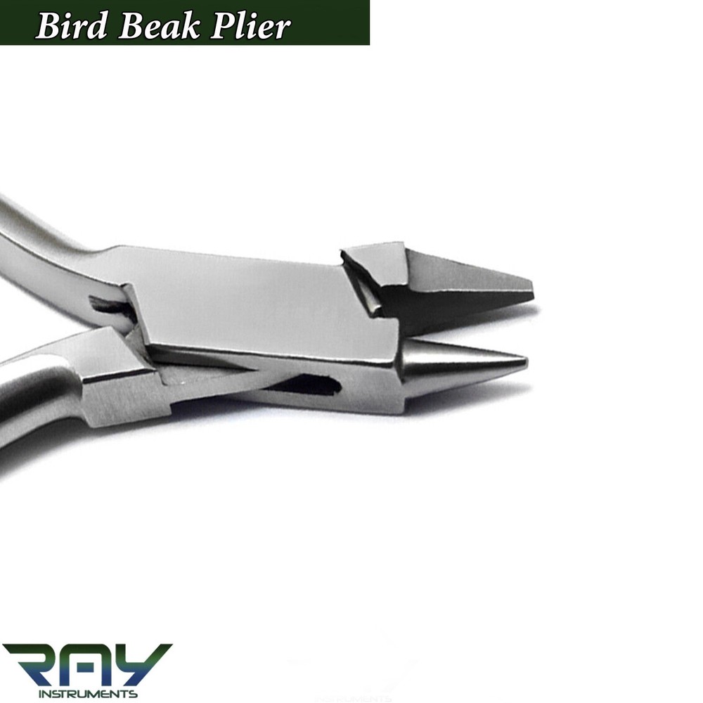 Orthodontic Bird Beak Plier Dental Wire Bending Loop Forming Adjusting Tools CE