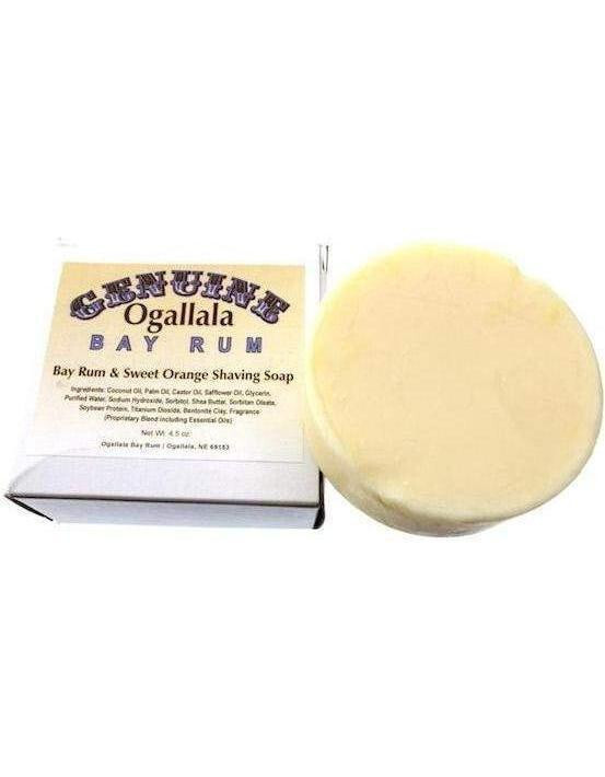 Ogallala Bay Rum and Orange Shaving Soap