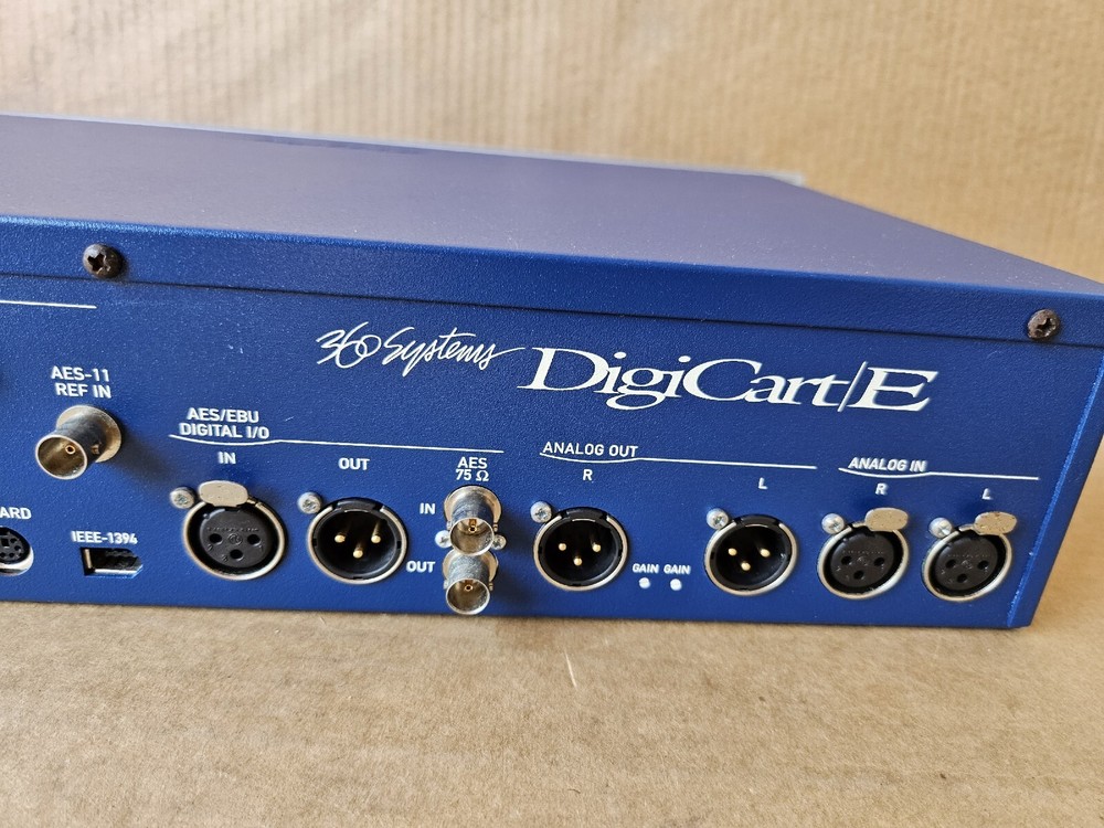 POWERS ON- 360 SYSTEMS DigiCart E E-3000 Ethernet Audio Network Recorder