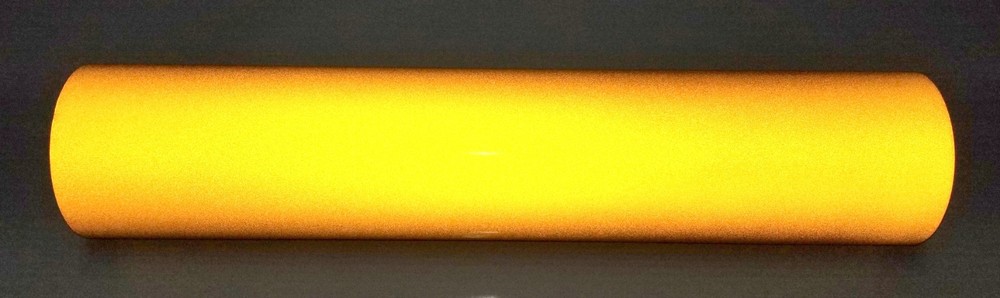 Yellow Reflective Sign Vinyl 24" x 6 ft Plotter Cutter